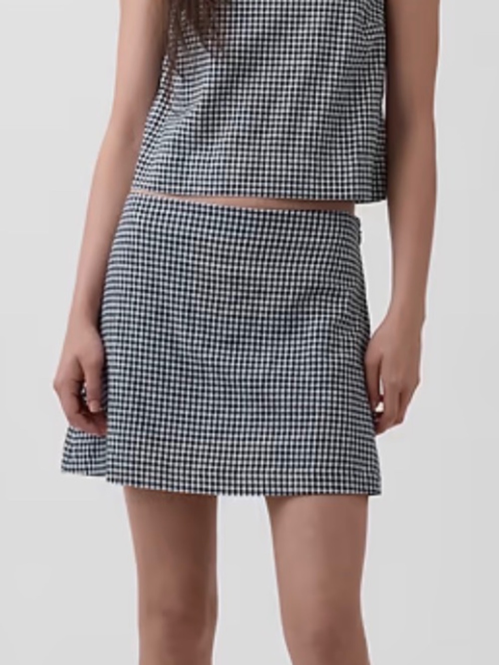 Gap linen-blend mini skort